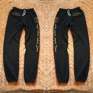 Authentic obey sweatpants